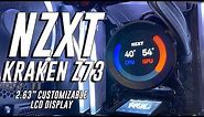 NZXT KRAKEN Z73 w/ full customizable LCD Display - review