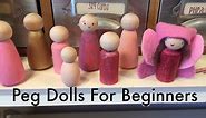Peg Dolls for Beginners | Hair