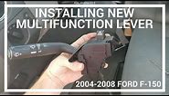 How To Install New Multifunction Lever Turn Signal Switch on 2004-2008 F150 - AutoAndrew E2.5
