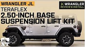 Jeep Wrangler JL Teraflex 2.50-Inch Base Suspension Lift Kit Review & Install
