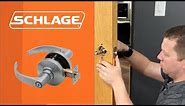 How to Install the Schlage AL Lock