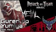 Attack on Titan - Guren no Yumiya (feat. Rena) 【Intense Symphonic Metal Cover】