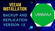 How to install Veeam Backup & Replication in Version 12 | veeam backup and replication tutorial