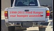 1998 2011 Ford Ranger Rear Bumper Kit Assembly