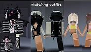Roblox Matching outfits ideas compilation! (all genders)(indie,R6,Dahood,Emo,Softie)