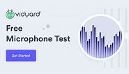 Free Online Mic Test | Check If Your Microphone Is Working - Vidyard