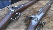 Civil War Rifles: 1861 Springfield vs P53 Enfield.