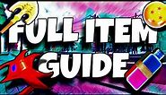 [AUT] Item Guide (how to get all items and their uses)