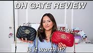 DHGATE DESIGNER REPLICA | Gucci unboxing + review