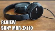Review Sony MDR-ZX110 - Auriculares de Diadema Baratos