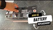 Audi S5 Battery Change