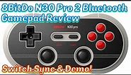 8BitDo N30 Pro 2 Bluetooth Gamepad, Nintendo Switch Sync & Review, Gameplay