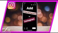 How to Add COLOR BACKGROUND to Text on Instagram