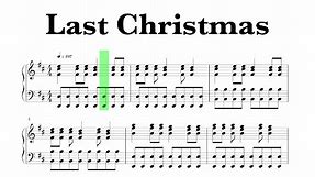 Wham! - Last Christmas Sheet Music