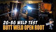 🔥 PRACTICE 2G-3G BUTT WELD OPEN ROOT WITH 6011 & 6013 | Let's Do it!