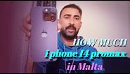 finally I got iPhone 14 promax,, malta,, passion for travel & food,,,,,