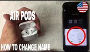 ✅ How To Change Apple AirPods Name 🔴
