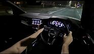 Audi A1 S-Line 2021 (40 TFSI) POV Night Drive *(0-60 Acceleration)*