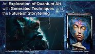 An Exploration of Quantum Art with Generated Techniques