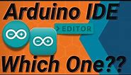 Which Arduino IDE should I use?