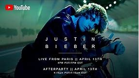 Justin Bieber - Live from Paris (Livestream)