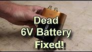 6V Lantern Battery Rebuild