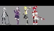 【Piko, Flower, Fukase, Len】 I'll Throw My Emotions Away 【VOCALOID cover】