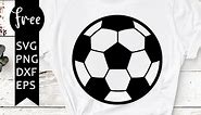 Soccer svg free, sport svg, ball svg, instant download, silhouette cameo, shirt design, sport balls svg, free vector files, png, dxf, eps 0300