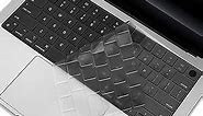 Keyboard Cover Skin for 2024-2021 MacBook Air & Pro/Max with M3 M2 M1 Chip 15.3" 13.6" 14.2" 16.2" inches A3114 A3113 A2941 A2681 A2992 A2991 A2918 A2779 A2780 A2442 A2485 Protector Accessories