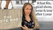MARC JACOBS Traveler Tote Bag - Review, What fits inside & mod shots | Lesley Adina