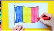 How to draw the National Flag of Romania