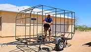 How to Build a DIY Travel Trailer - The Frame (part 1)
