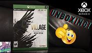 RESIDENT EVIL 8 VILLAGE: DELUXE EDITION - Unboxing XBOX SERIES X!