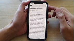 iPhone 12: How to Move The Safari Search Address Bar to the Bottom/Top of the Screen - IOS 15
