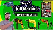 Top 5 Best Drill Machines In India [2023] || For Home And Professional Use
