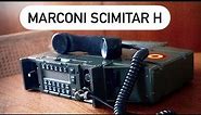 Marconi Scimitar H military Manpack Radio