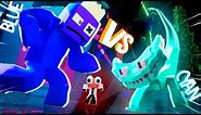 BLUE vs CYAN in Rainbow Friends Chapter 2 (Minecraft Animation)
