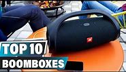 Best Boombox In 2023 - Top 10 New Boomboxes Review