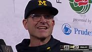 Explaining Jim Harbaugh's 'Who's got it better than us?' rally cry as Michigan enters CFP