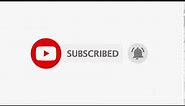 subscribe and bell icon intro template IN HD 1080p | without copyright | animation subscribe button