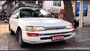 Toyota Corolla Station Wagon E100 1993 | Real-life review