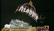 1998 - Aladdin History - Aladdin Las Vegas Hotel Implosion - KTNV