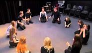 Theatre Game #14 - Frog In The Pond. From Drama Menu - drama games & ideas for drama.