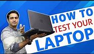Very IMPORTANT Before/After Buying LAPTOP Tips⚡⚡How To Check Your Laptop⚡Ultimate Testing Guide