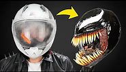 Creepy Custom Motorcycle Helmet