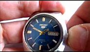 Vintage Seiko 5 Automatic 21 Jewels Wristwatch