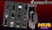 30+ Sweaty Skins With Cosmetics + Capes (hats, crowns and more!) Works on hive!