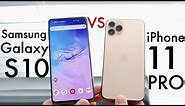 iPhone 11 Pro Vs Samsung Galaxy S10! (Comparison) (Review)