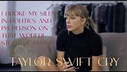 Taylor Swift cry! (Most Saddest Moments of Her)