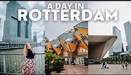 A day exploring Rotterdam | Netherlands travel vlog